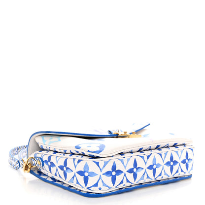 Louis Vuitton Monogram Giant By The Pool Pochette Metis MM Blue 4 of 11