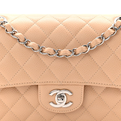 Chanel Caviar Quilted Small Double Flap Beige 8 of 12