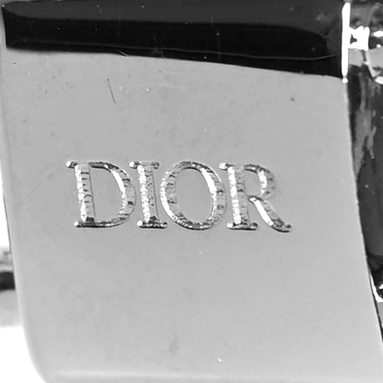 Christian Dior Technical Cord Brass Anchor Bracelet Orange Taupe 5 of 5