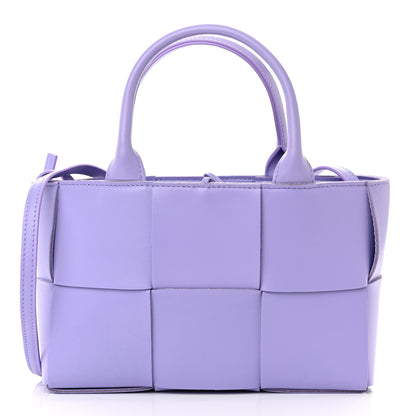 Bottega Veneta Nappa Maxi Intreccio Mini Arco Tote Wisteria 3 of 10