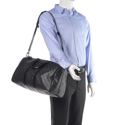Louis Vuitton Damier Graphite Keepall Bandouliere 45 2 of 19