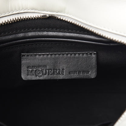 Alexander McQueen Calfskin Studded Mini Padlock Tote Black White 6 of 10