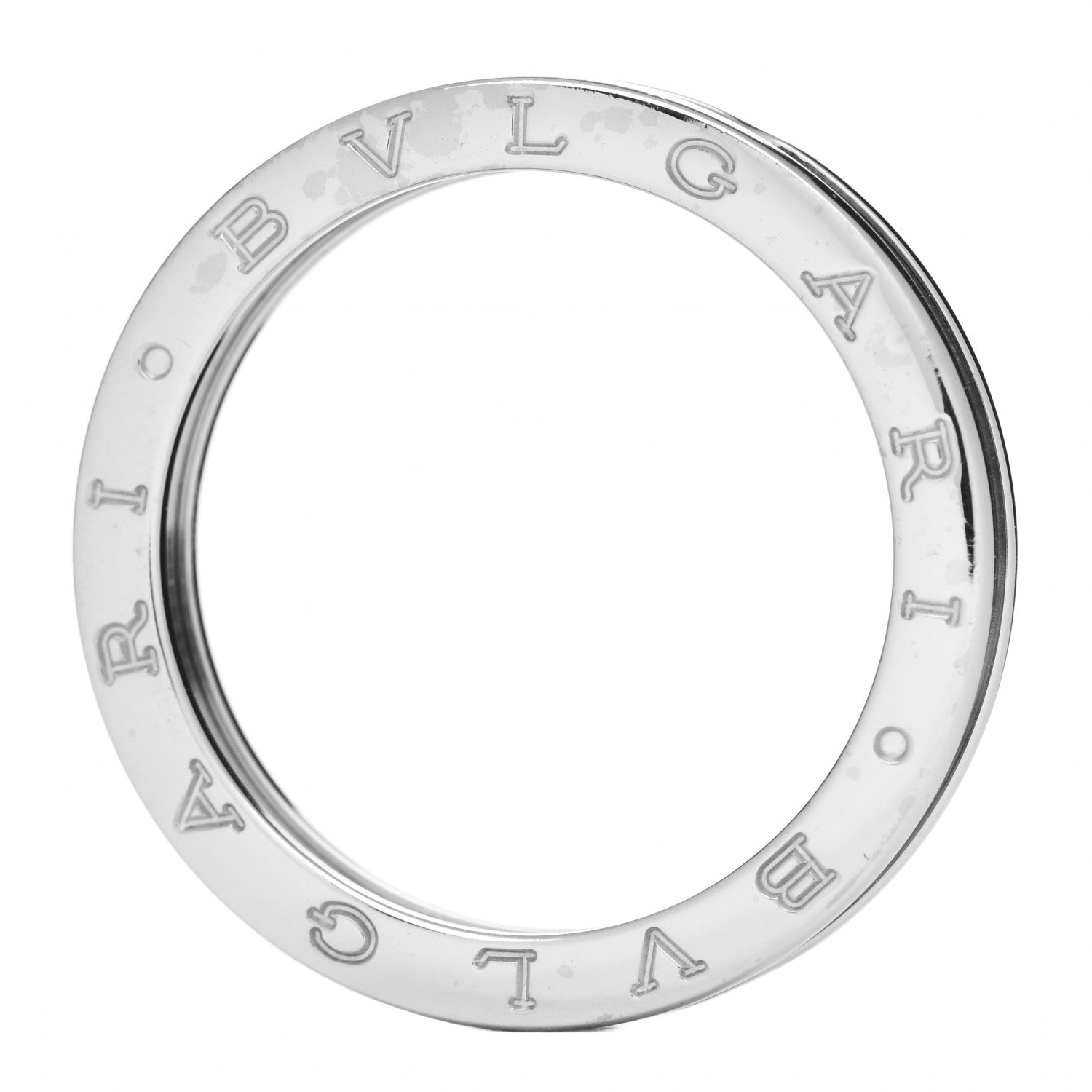 Bulgari 18K White Gold B.Zero1 One-Band Ring 69 12.5 5 of 6