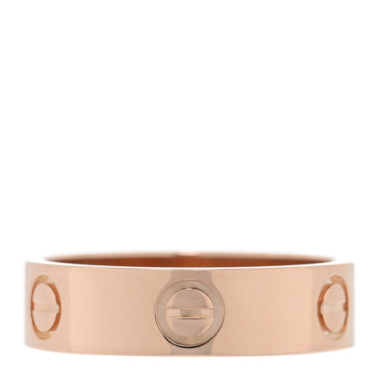 Cartier 18K Pink Gold 5.5mm LOVE Ring 57 8 1 of 5