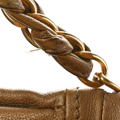 Chanel Metallic Calfskin Luxe Ligne Tote Gold 13 of 15