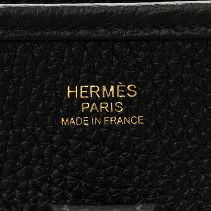 Hermes Taurillon Clemence EVELYNE III PM Black 6 of 11