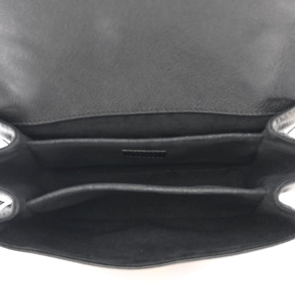 Louis Vuitton Empreinte Monogram Giant Broderies Pochette Metis Black 5 of 10
