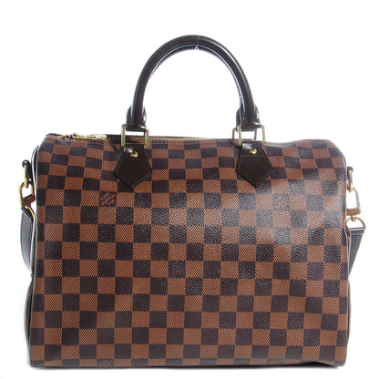 Louis Vuitton Damier Ebene Speedy Bandouliere 30 1 of 8