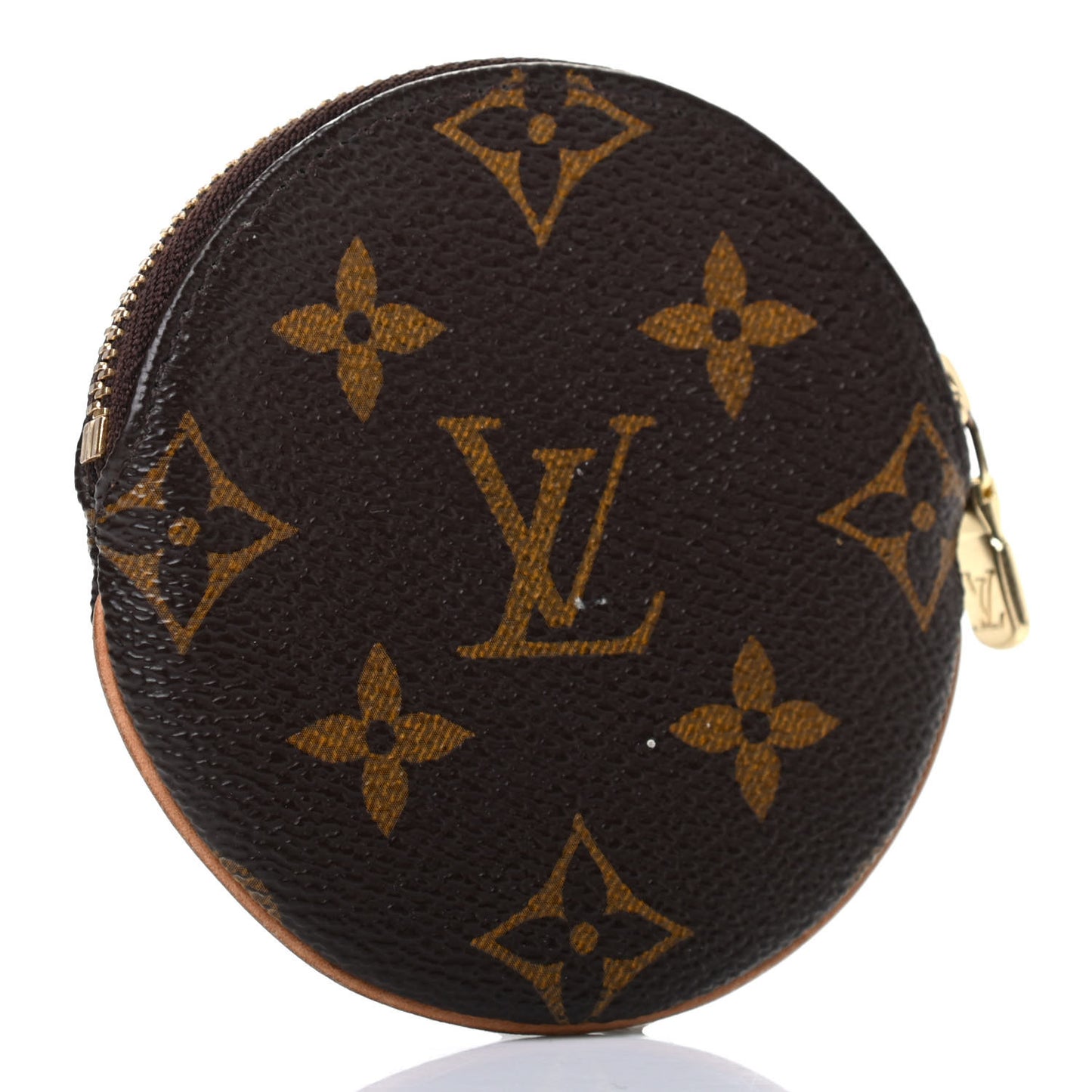 Monogram Round Coin Purse