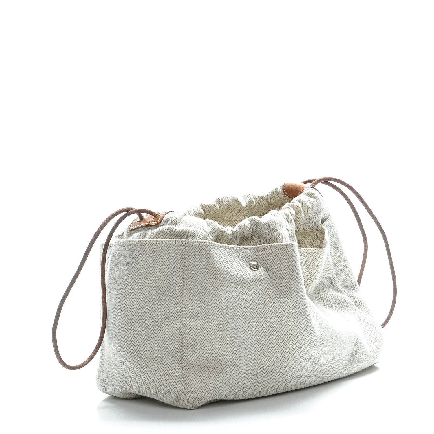 Hermes Canvas Barenia Fourbi 25 MM Pouch Naturel Fauve 3 of 6