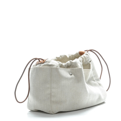 Hermes Canvas Barenia Fourbi 25 MM Pouch Naturel Fauve 3 of 6