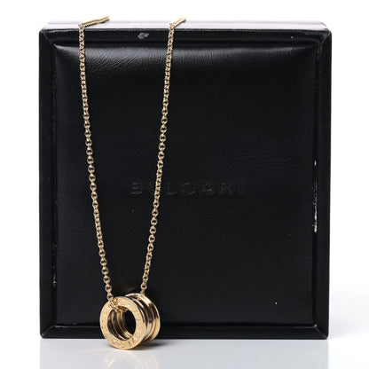 Bulgari 18K Yellow Gold B.Zero1 Pendant Necklace 8 of 8