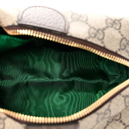 Gucci Soft GG Supreme Monogram Calfskin Medium Ophidia Cosmetic Case Beige Ebony New Acero 5 of 8
