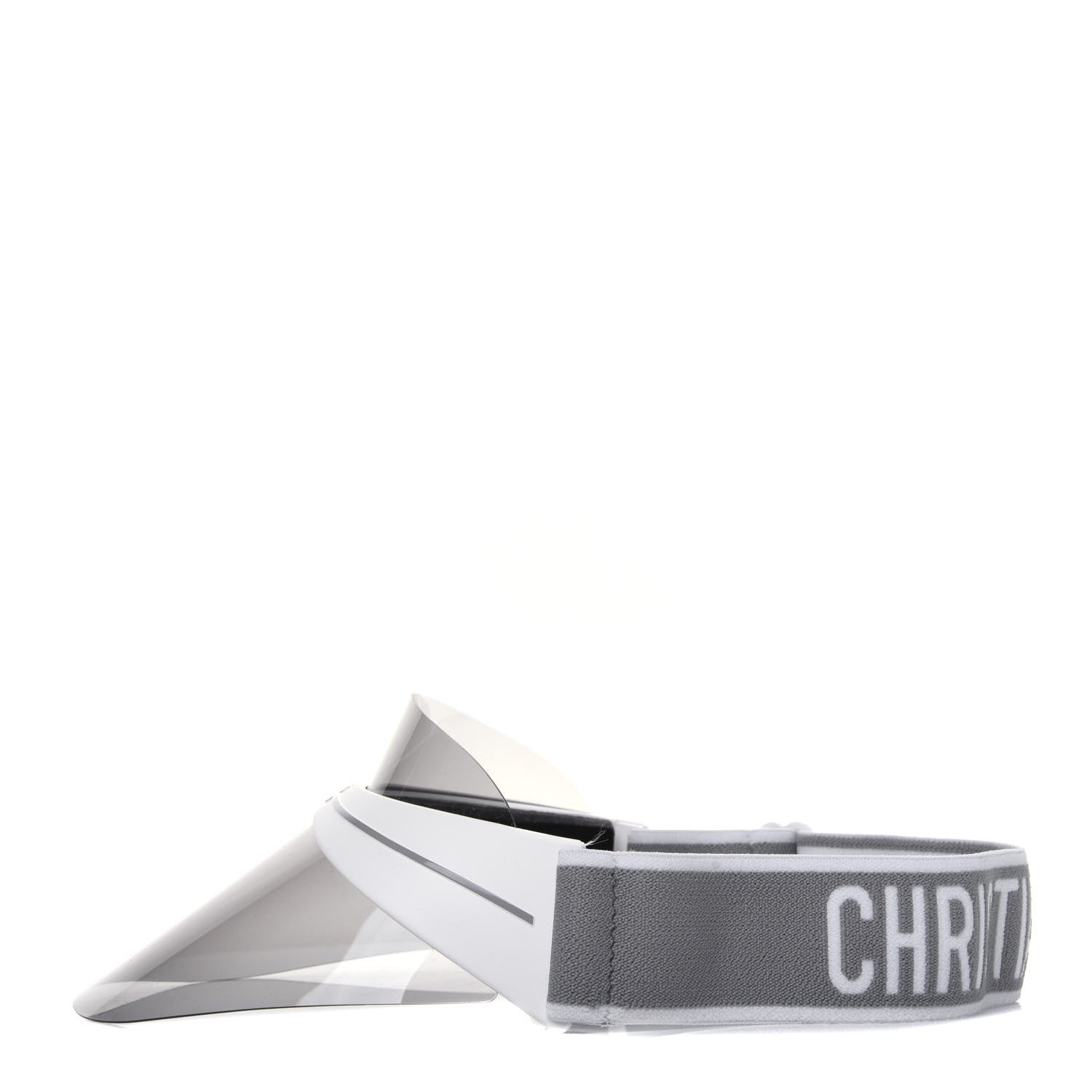 Christian Dior Mirrored DiorClub1 Sun Visor Grey 2 of 12