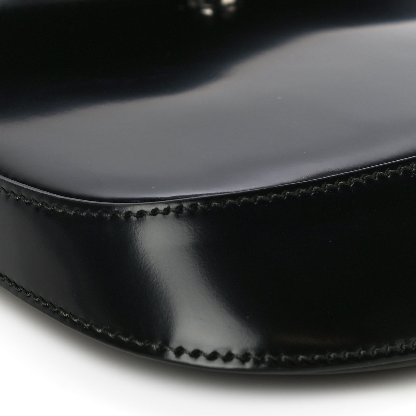 Spazzolato Mini Cleo Flap Adjustable Strap Shoulder Bag Black