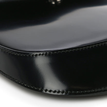 Prada Spazzolato Mini Cleo Flap Adjustable Strap Shoulder Bag Black 8 of 10