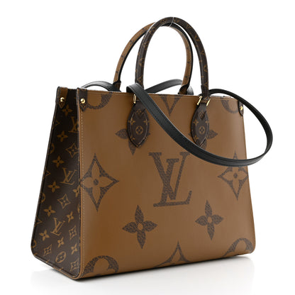 Louis Vuitton Reverse Monogram Giant Onthego MM 3 of 8