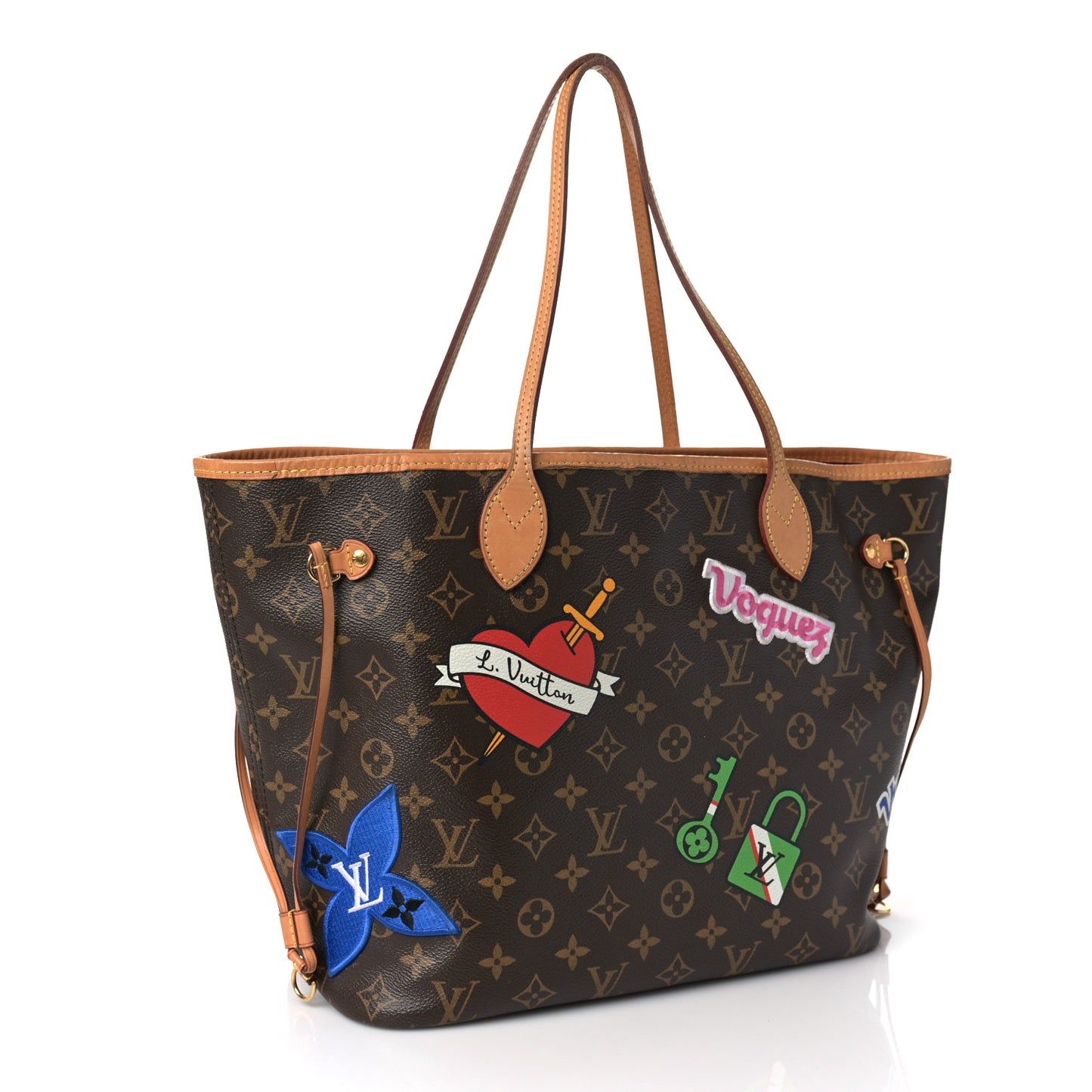 Monogram Travel Stickers Neverfull MM