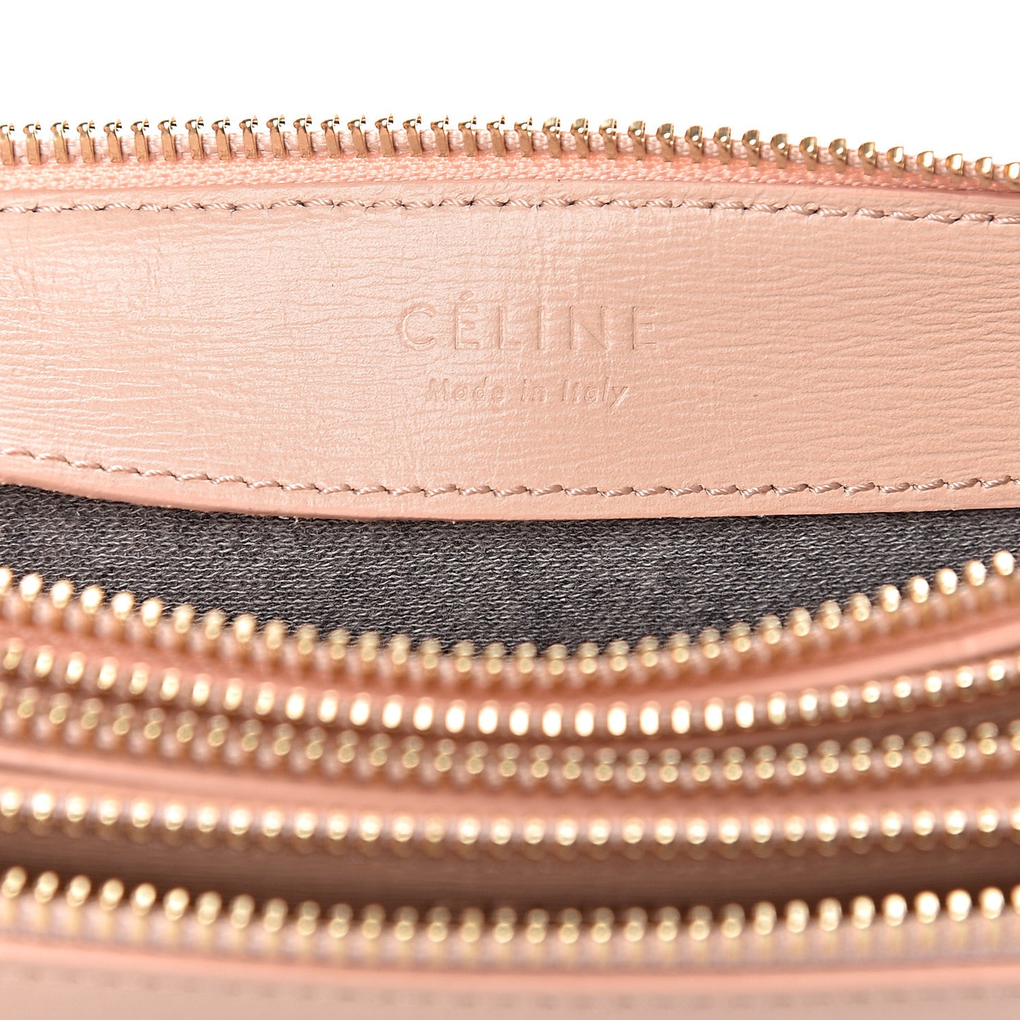 Liege Calfskin Small Trio Crossbody Bag Blush