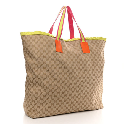 Gucci Monogram Large Tote Brown 2 of 12
