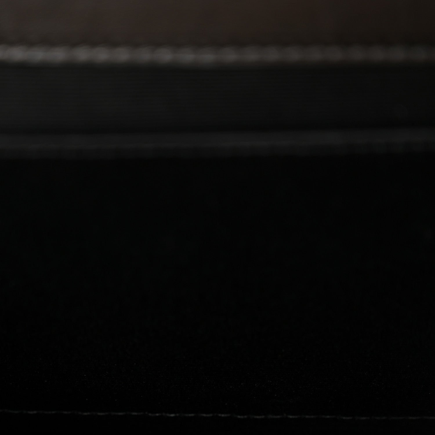 Saint Laurent Lambskin Carre Quilted Cassandre Pouch Clutch Black 5 of 7