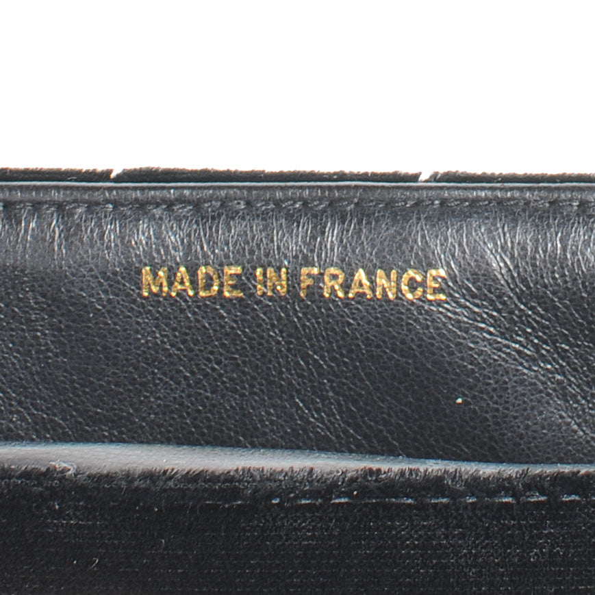 Chanel Velvet Mini Kelly Flap Black 7 of 8