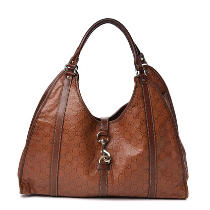 Gucci Guccissima Large Joy Shoulder Bag Brown 1 of 11