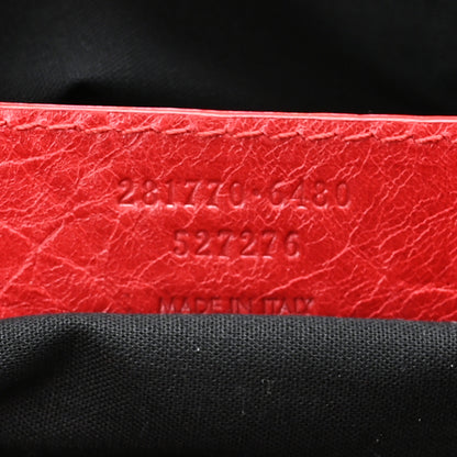 Balenciaga Agneau Giant 12 Silver Hardware City Coquelicot 8 of 11