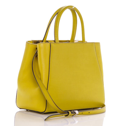 Fendi Vitello Elite Petite 2Jours Tote Cedro 3 of 6