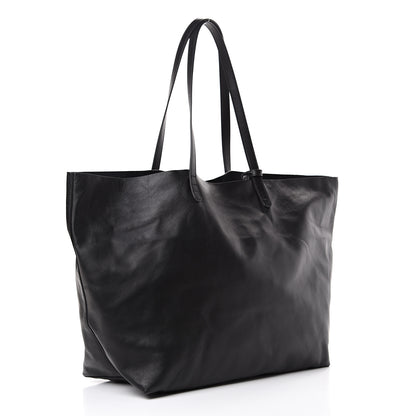 Mansur Gavriel Lambskin Oversized Tote Black 3 of 12