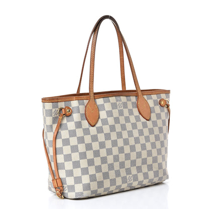 Louis Vuitton Damier Azur Neverfull PM 2 of 18
