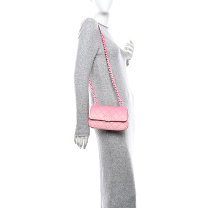 Chanel Shaded Caviar Quilted My Everything Small Flap Pink Light Pink 2 of 11