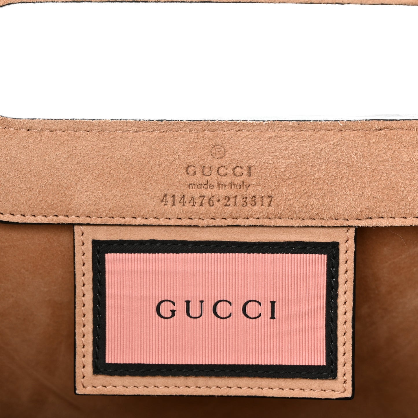Calfskin GucciGhost Real Medium XL Tote Black Yellow