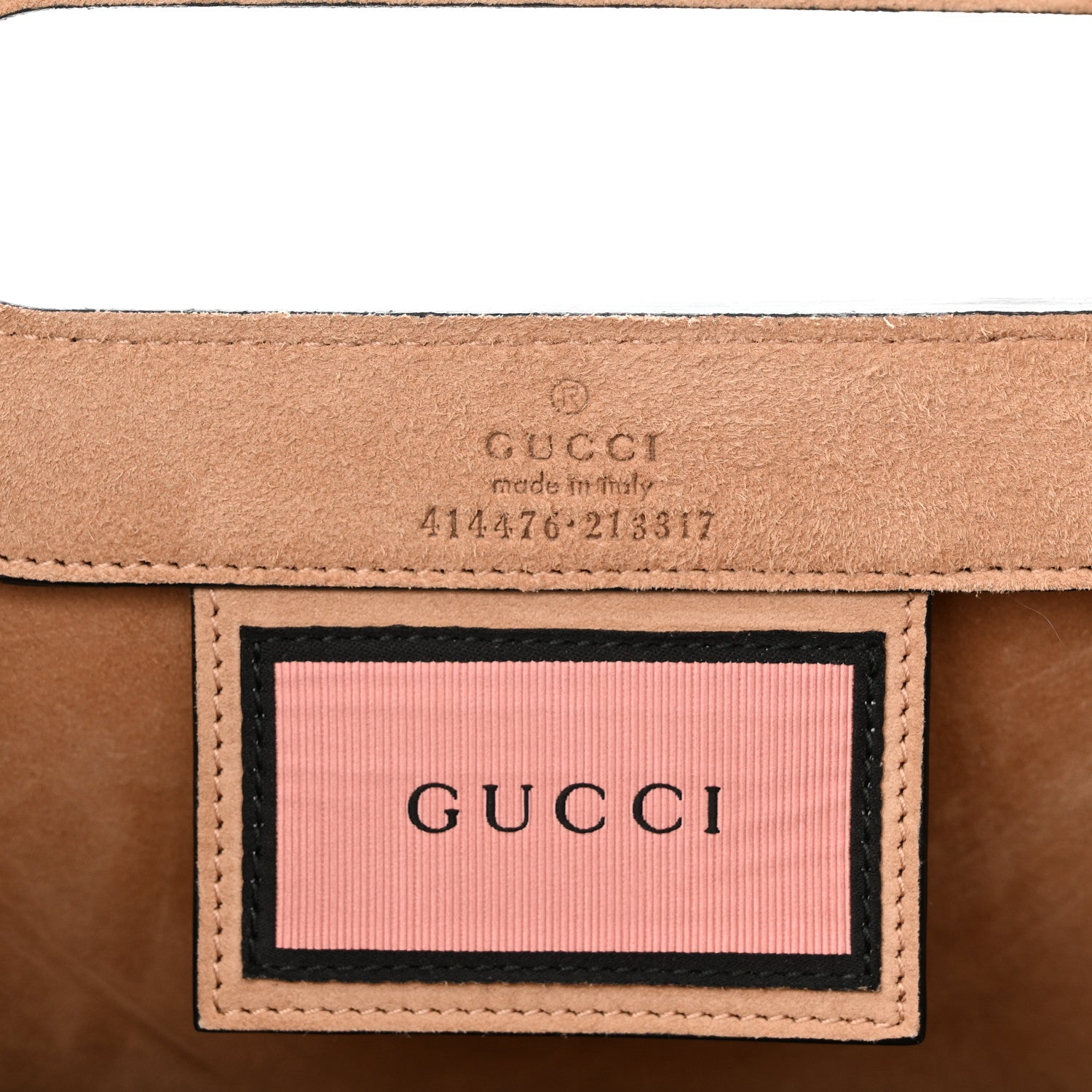 Gucci Calfskin GucciGhost Real Medium XL Tote Black Yellow 6 of 10