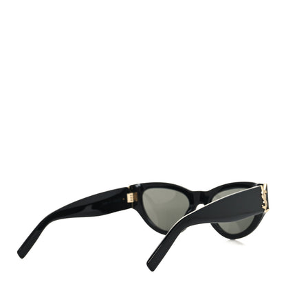 Saint Laurent Acetate Sunglasses SL M94 Black 4 of 8