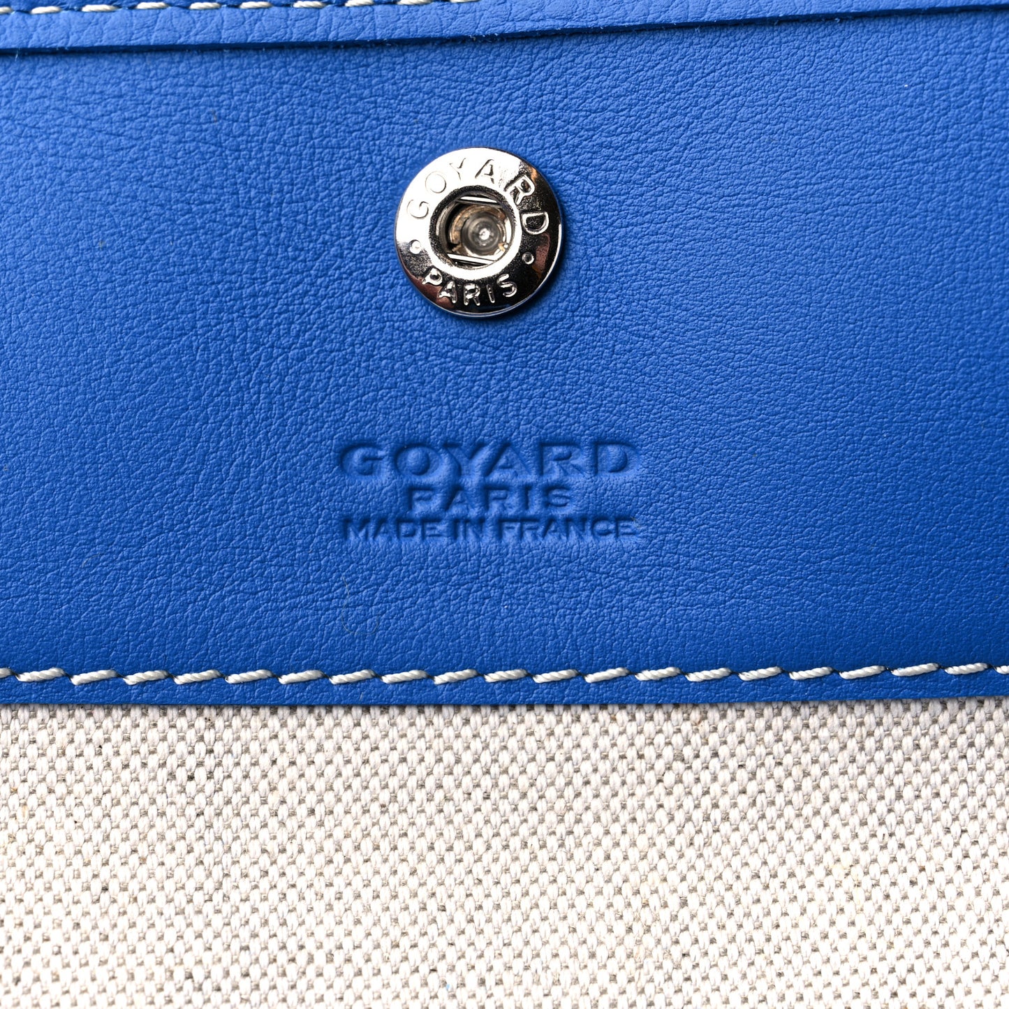 Goyardine Reversible Anjou PM Sky Blue