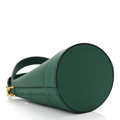 Moynat Taurillon Blush Baluchon BB Emerald 5 of 10