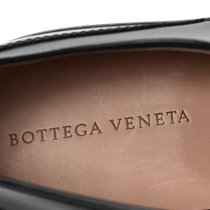 Bottega Veneta Scarpa Pelle Level Lace Up Mens Derby Shoes 44.5 Black 8 of 9