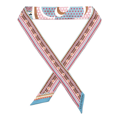 Louis Vuitton Silk Pop Monogram BB Bandeau Turquoise 1 of 3