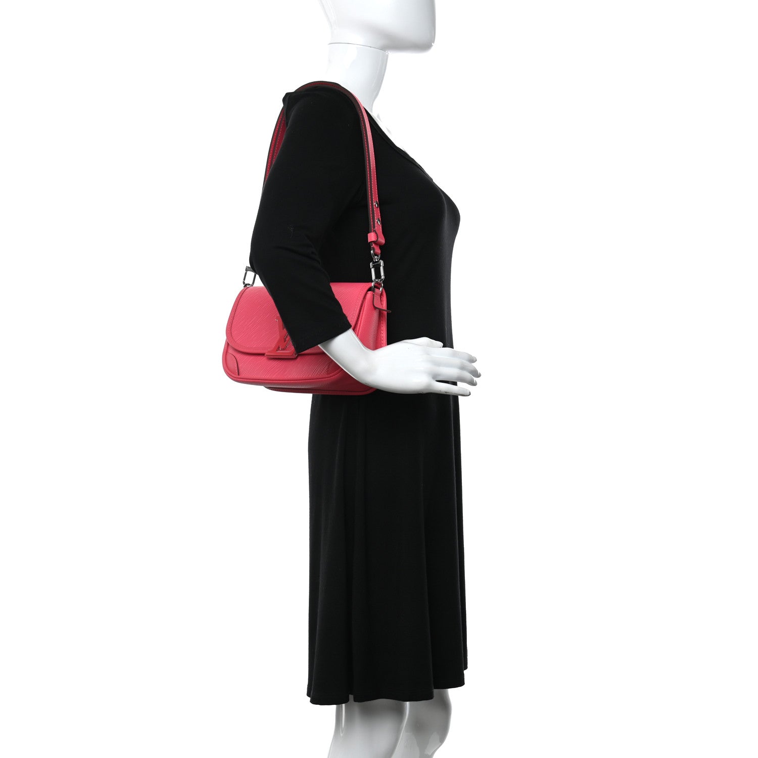 Louis Vuitton Epi Buci Crossbody Dragon Fruit 2 of 11