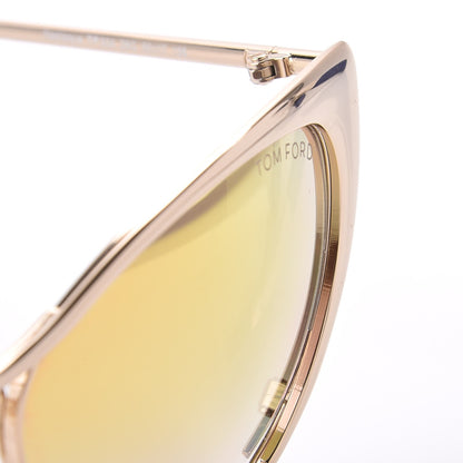 Tom Ford Nastasya Cat Eye Sunglasses TF304 Rose Gold 6 of 8