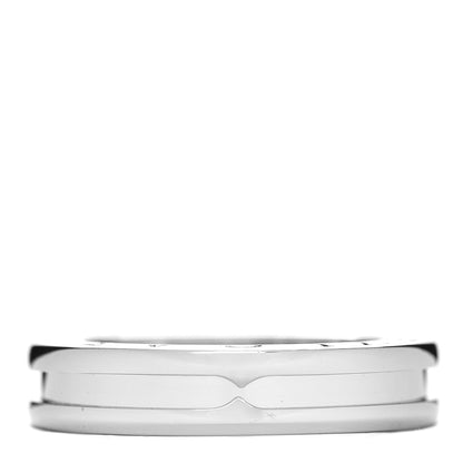 Bulgari 18K White Gold B.Zero1 One-Band Ring 51 5.75 1 of 6