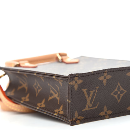 Louis Vuitton Monogram Petit Sac Plat 6 of 10