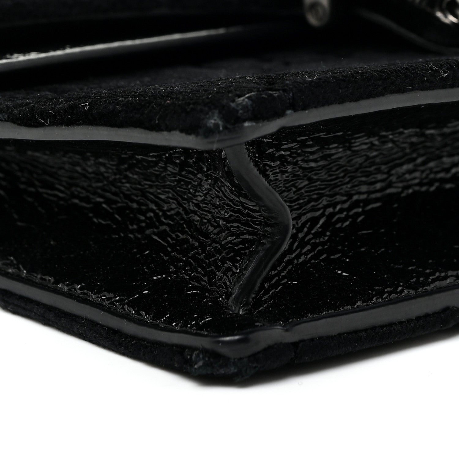 Gucci Velvet GG Monogram Super Mini Dionysus Shoulder Bag Black 8 of 18