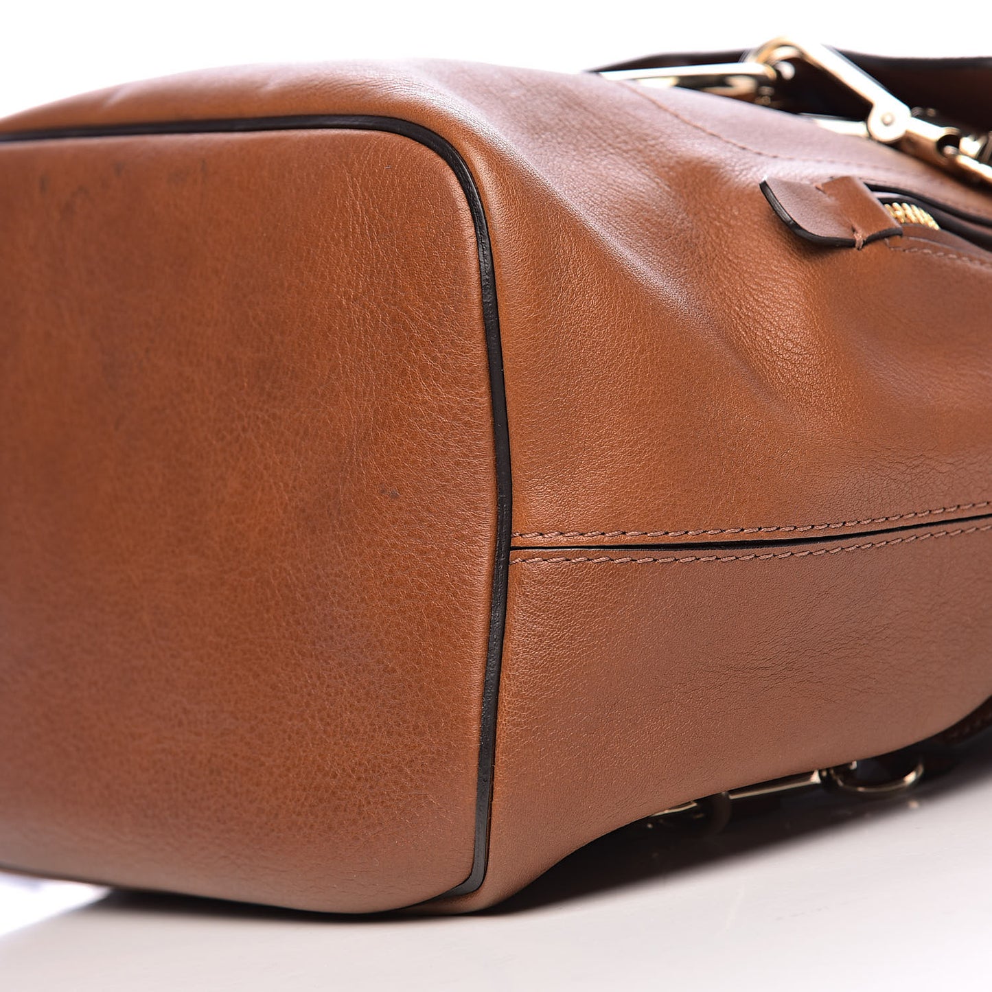 Suede Calfskin Medium Faye Backpack Tan