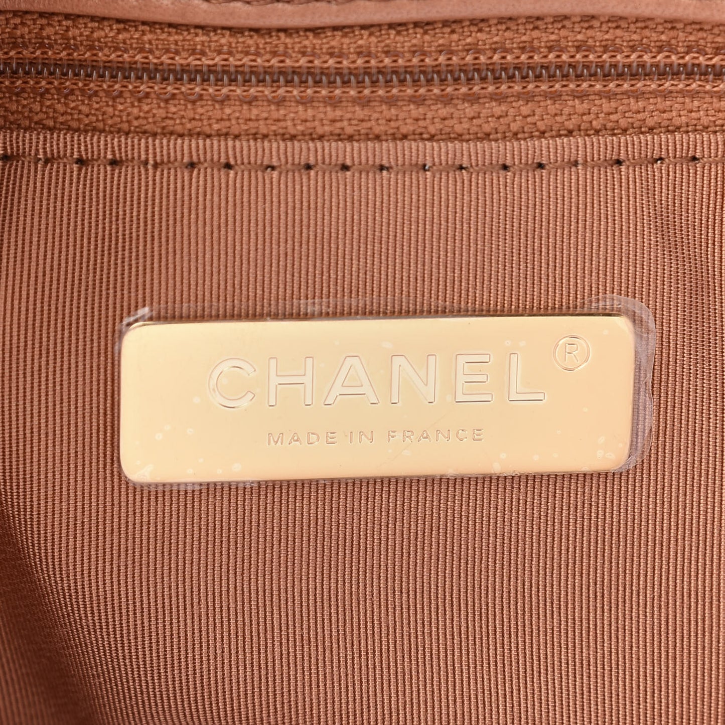 Lambskin Quilted Medium Chanel 19 Flap Brown