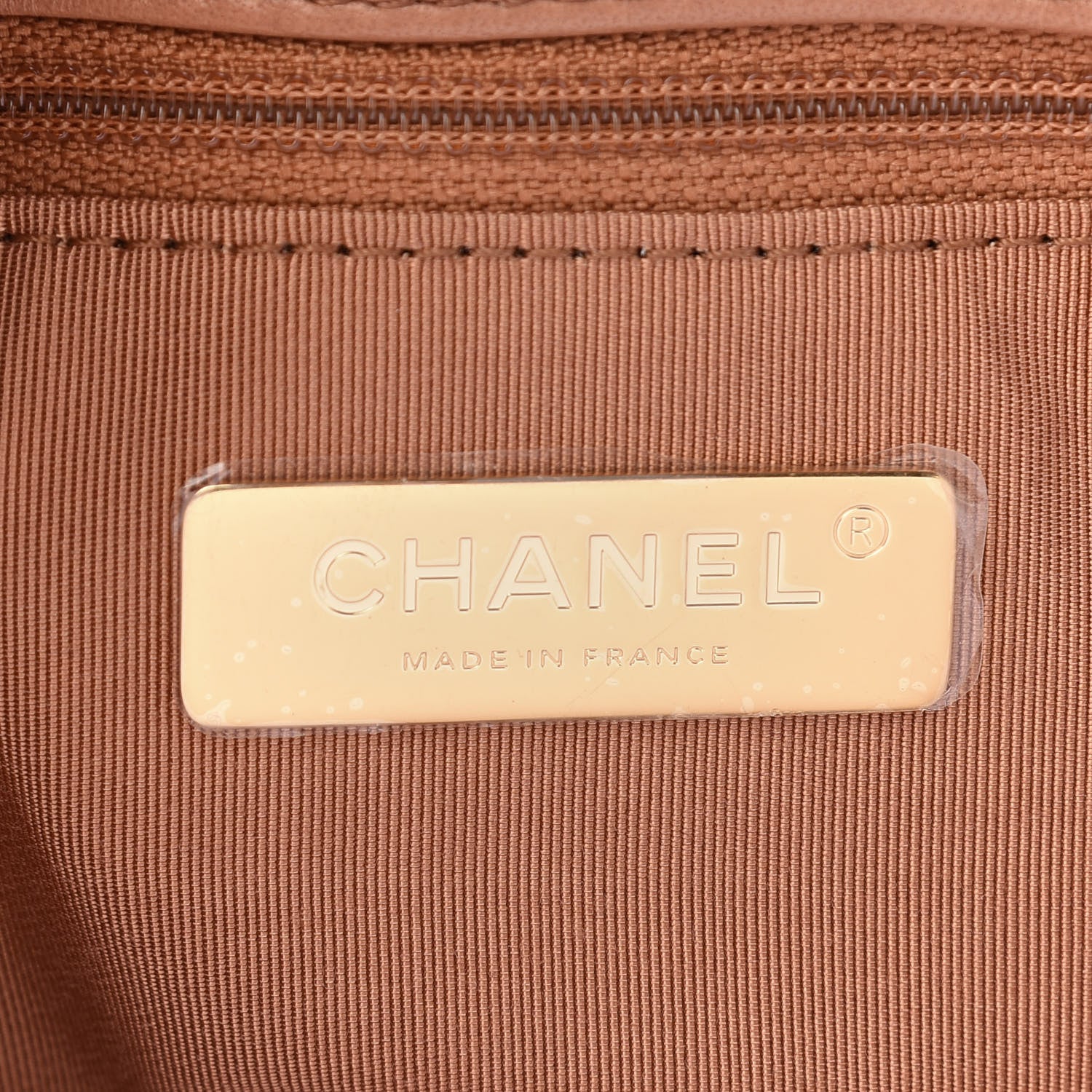 Chanel Lambskin Quilted Medium Chanel 19 Flap Brown 6 of 9