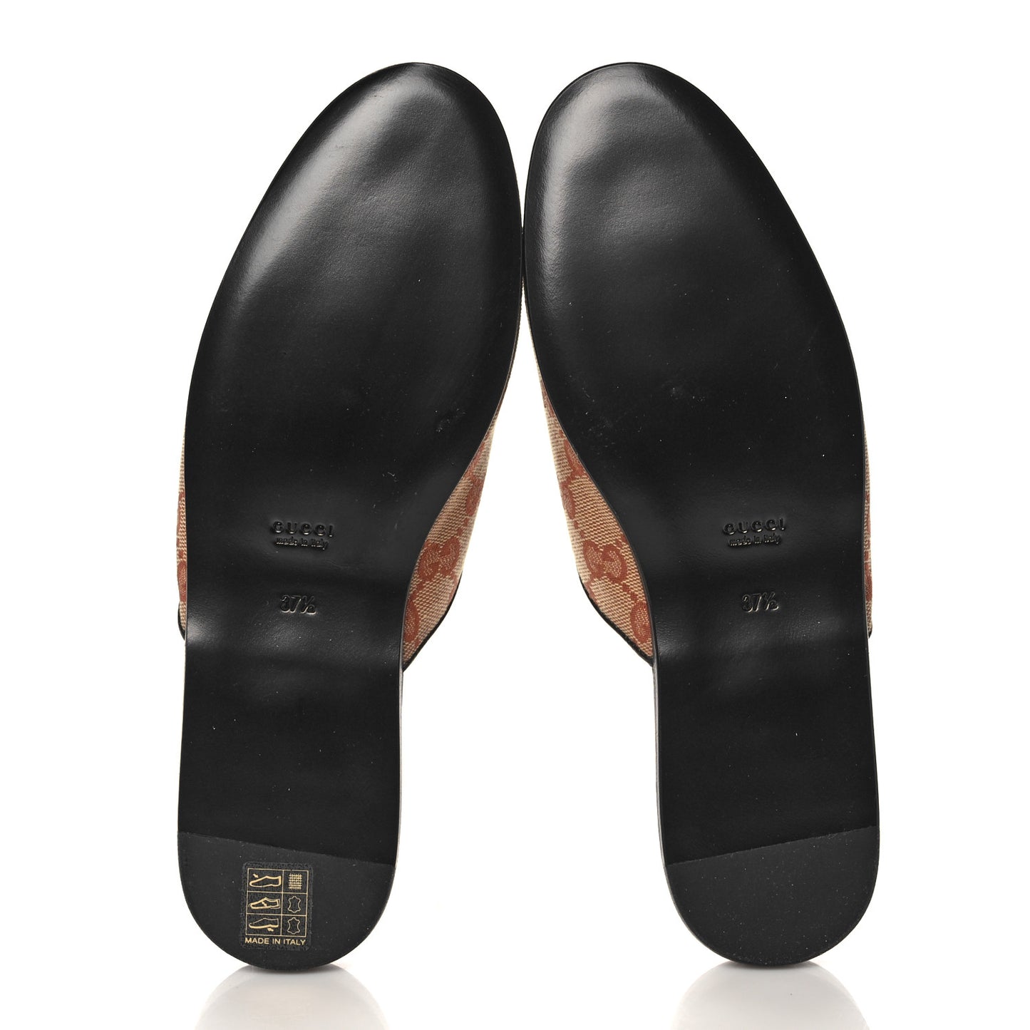 X MLB Monogram NY Yankees Embroidered Womens GG Slippers 37.5 Beige Ruggine