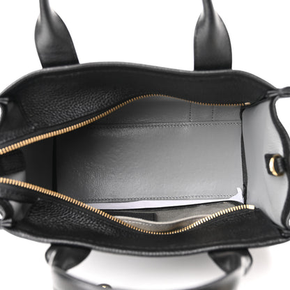 Marc Jacobs Grained Calfskin Small The Tote Bag Black 5 of 10