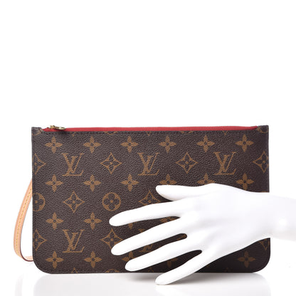 Louis Vuitton Monogram Neverfull MM GM Pochette Cherry 2 of 8